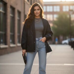 LTYP Beauty is Truth Diamond Quilted Jacket